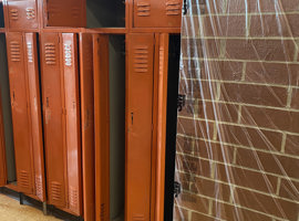 Elgin Area School District U46, Elgin, IL - Electrostatic Painting of Lockers