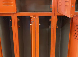 Elgin Area School District U46, Elgin, IL - Electrostatic Painting of Lockers