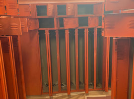 Elgin Area School District U46, Elgin, IL - Electrostatic Painting of Lockers