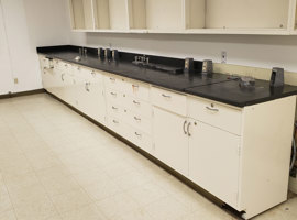 Texas A&M El Paso Electrostatic Painting of Lab Equipment