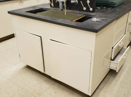 Texas A&M El Paso Electrostatic Painting of Lab Equipment