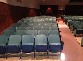 Tiverton High School Auditorium Seating Reupholstering