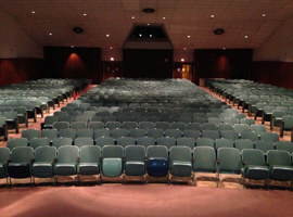 Tiverton High School Auditorium Seating Reupholstering