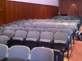 Tiverton High School Auditorium Seating Reupholstering