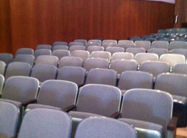 Tiverton High School Auditorium Seating Reupholstering