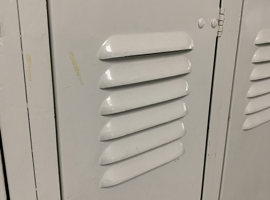 Tulsa School of Arts and Sciences, Tulsa, OK - Electrostatic Painting of Lockers