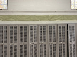 Westlake Fire Department - Stations 1 and 2, Westlake, OH Electrostatic Painting of Lockers