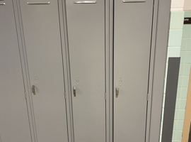 Wauwatosa School District, Wauwatosa, WI Electrostatic Locker Painting