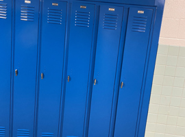 Wauwatosa School District, Wauwatosa, WI Electrostatic Locker Painting