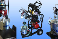 American Office Services Upgrades Their Electrostatic Painting Equipment with a New Ransburg #2 LSX Gun and Cart Package!